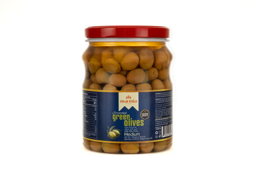 Marmia Scratched Green Olives 700 GR X 6