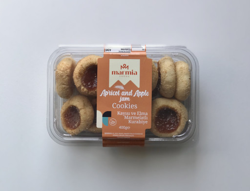 Marmia Cookies Apricot & Apple Jam 400 GR