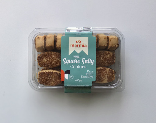Marmia Cookies Square Salty 400 GR