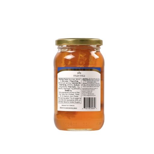 Marmia Multiflower Honey with Comb 500 g