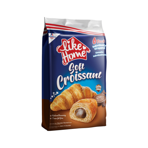 Like Home Soft Croissant Chocolate Flavor 45 GR