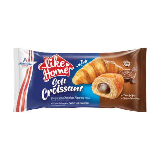 Like Home Soft Croissant Chocolate Flavor 45 GR