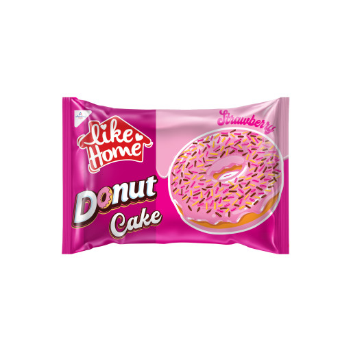 Like Home Donut Cake Strawberry 50GR