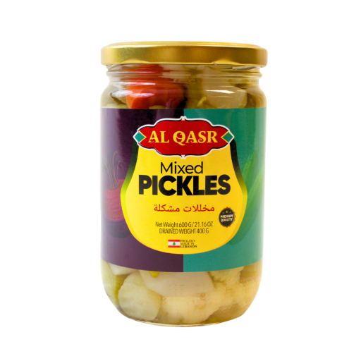 Al Qasr Mixed Pickles 600 GR X 12