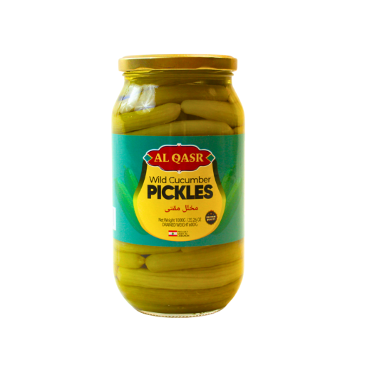 Al Qasr Wild Cucumber Pickles 1000 GR X 12