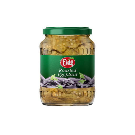 Fide Roasted Eggplant Glass 650 GR X 12 PCS