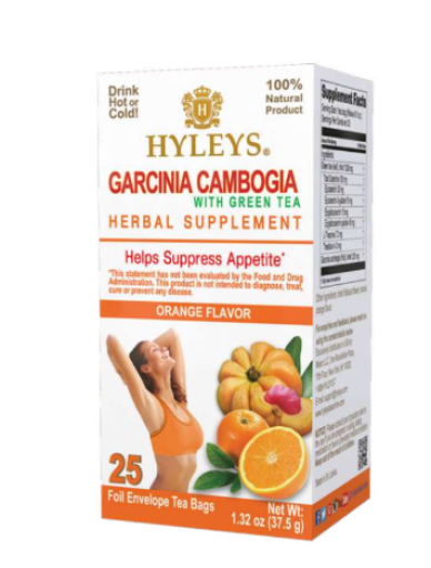 25 CT Garcinia Cambogia Tea Ornage Flavor X 12