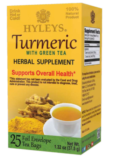 25 CT Green Tea with Turmeric X12