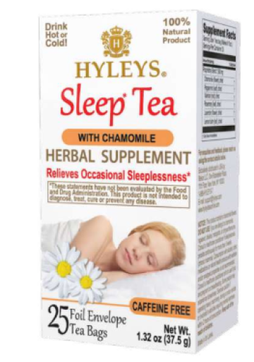 25 CT Sleep Tea Chamomile Herbal Tea X 12