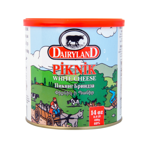 Dairyland Ciftlik Piknik Cheese 400 GR X 6