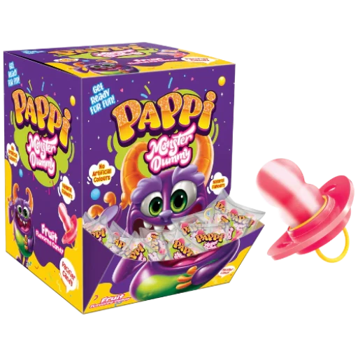 PAPPI Dummies- Tekli Emzik Candy ( 15 GR X 100) X 6