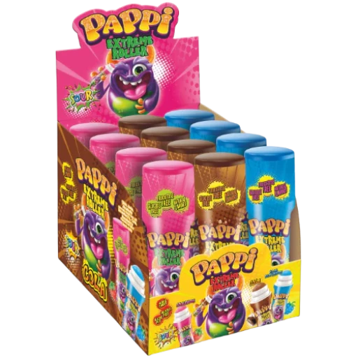 PAPPI Extreme Roller Candy (50 ML X 12) X 12