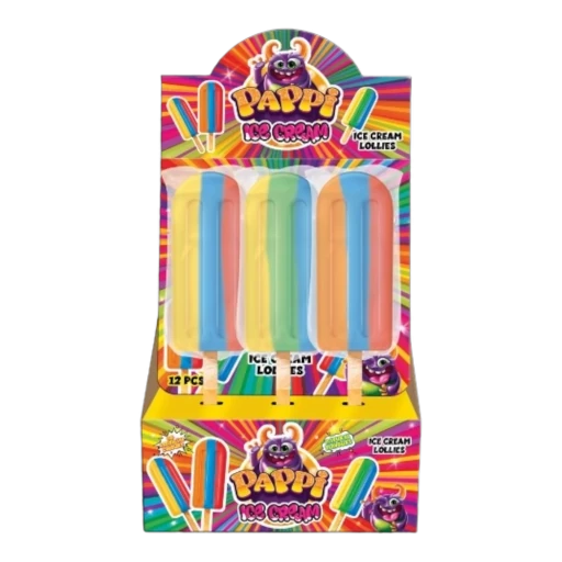 PAPPI Ice Cream Candy (50 GR X 12) X 4