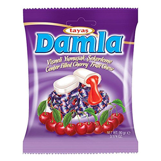 TAYAS Damla Cherry Bag 90 GR X 24