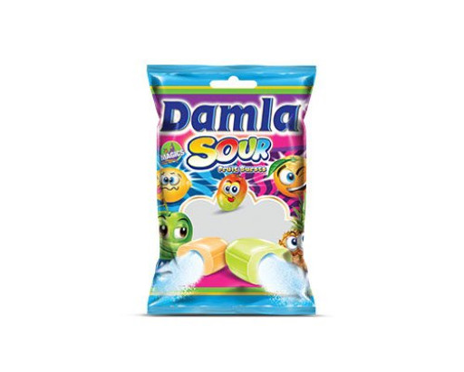 TAYAS Damla Sour Assorted Bag 90 GR X 24