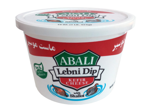 Abali Lebni Dip with Shallots 12 X 16 OZ