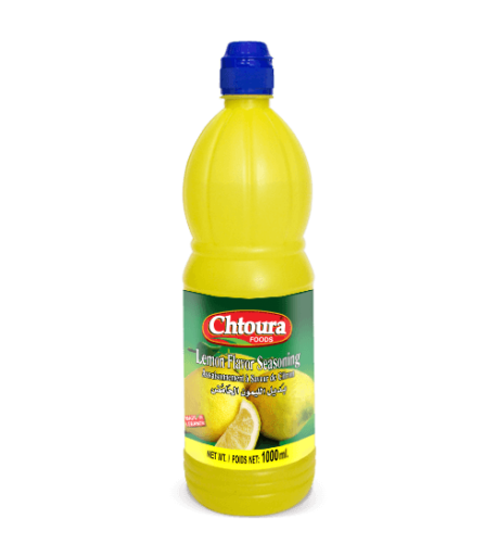 Chtoura Foods Lemon Flavour Seasoning 1 LTR X 12