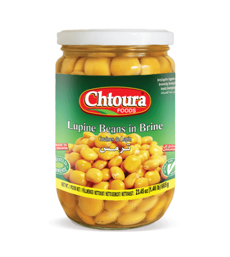 Chtoura Foods Lupine in Brine 665 GR X 12