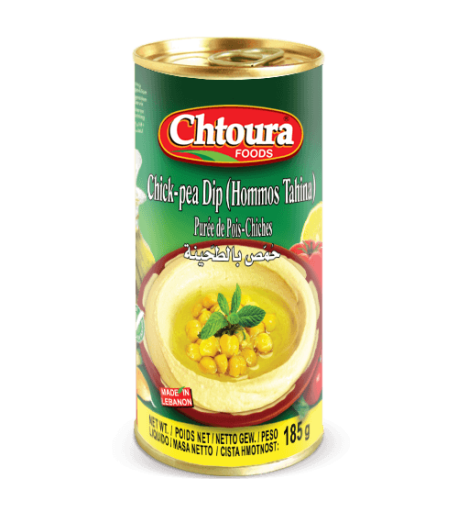 Chtoura Foods Chick-pea Dip 185 GR X 24