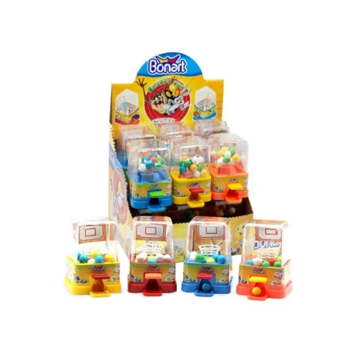 Bonart LT Basketball Toy with Dragee Gum (24GR X 12) X 6