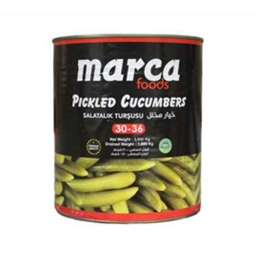 Marca Pickled Cucumbers 30-36 X 6