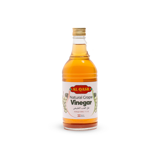 Al Qasr Natural Grape Vinegar 500 ML X 12