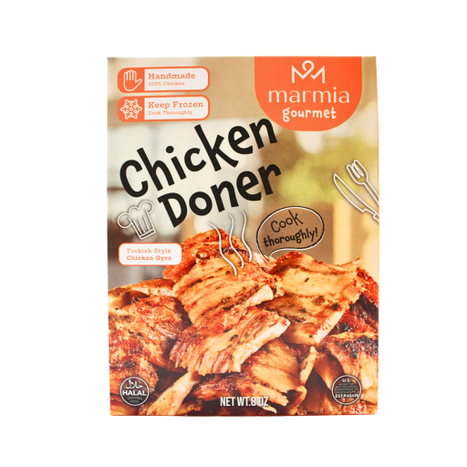 Marmia Chicken Doner Sliced 8OZ X 16