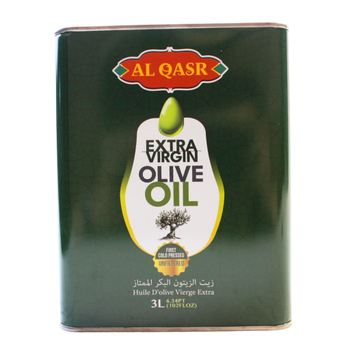 Al Qasr Extra Virgin Olive Oil 3LT X 4 TIN